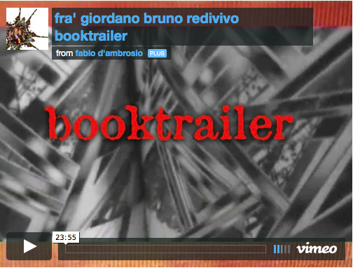 booktrailer fra’ giordano bruno redivivo